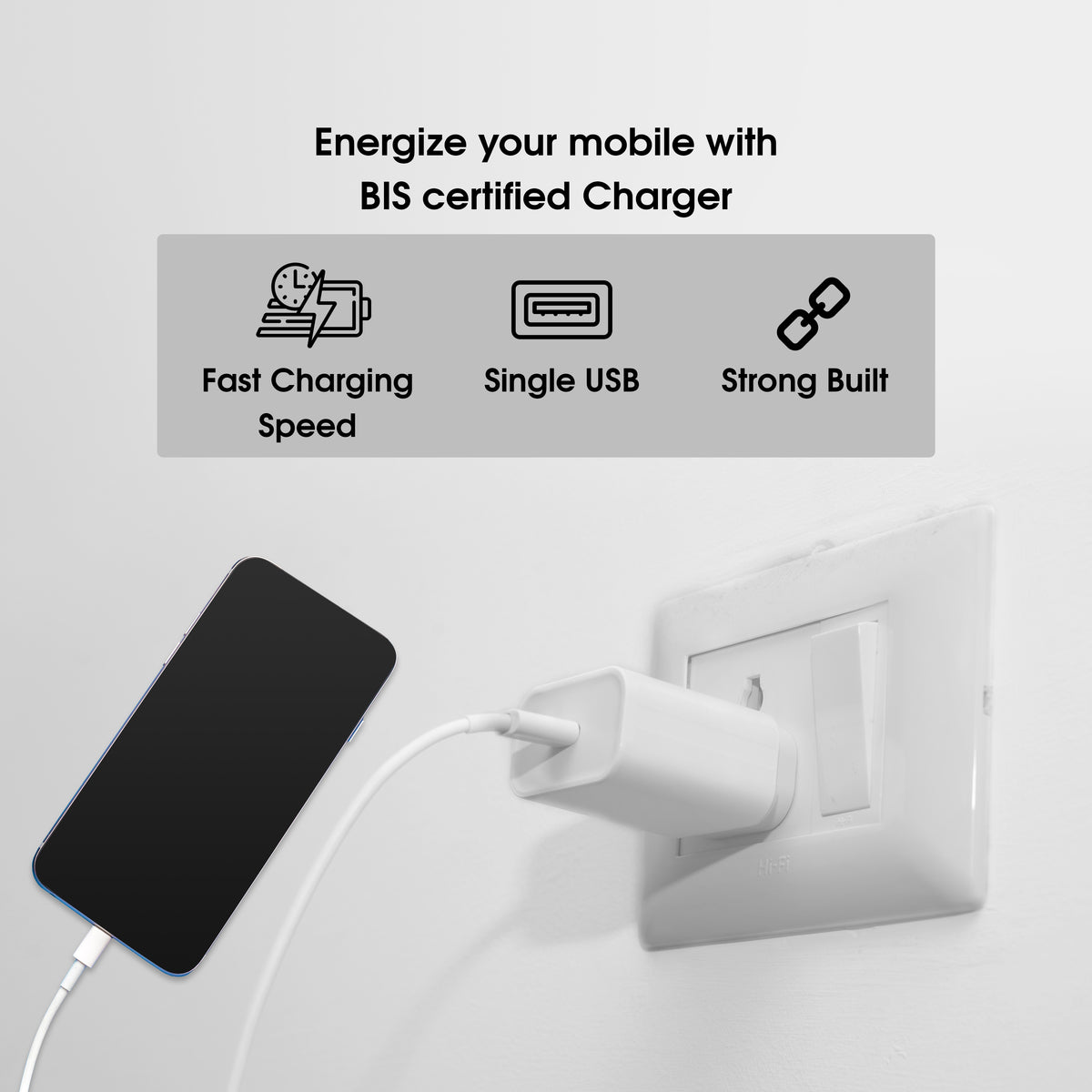 Ants & Apes 18W QC3.0 Charger