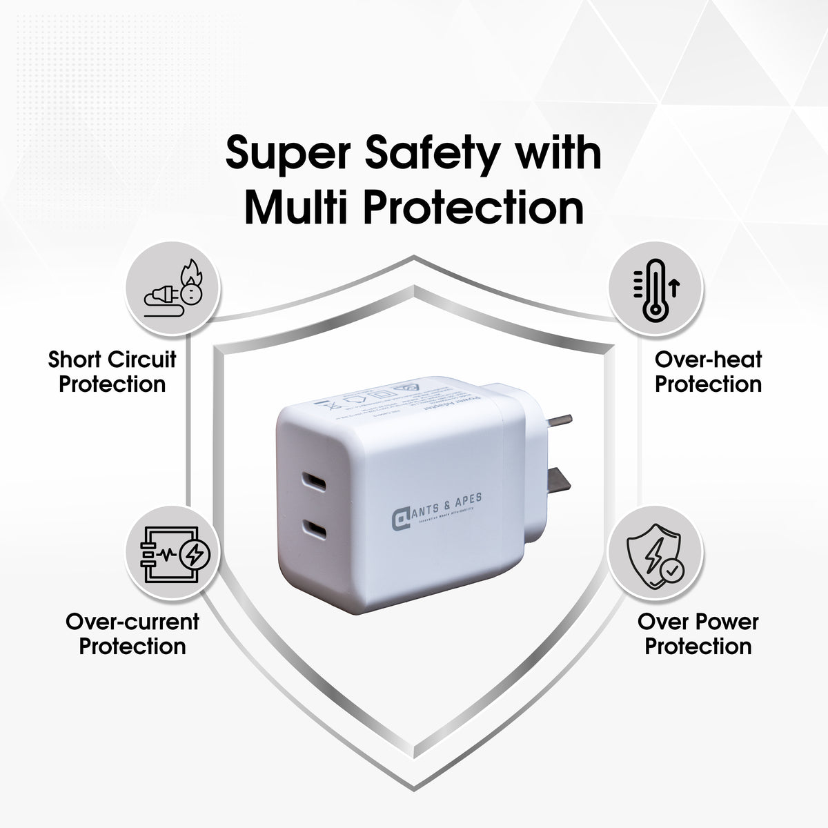 Ants & Apes 35W GaN Charger Adapter