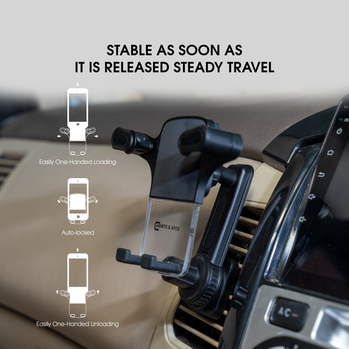 Ants & Apes Car Mount Slidein